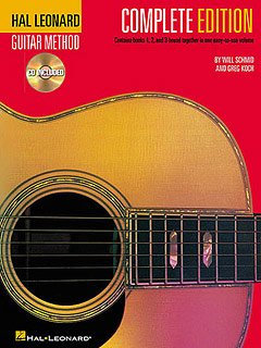 Edition Hal Leonard Complete Guitar Method 1-3 - arrangiert für Gitarre - mit CD [Noten/Sheetmusic] Komponist: Schmid Will