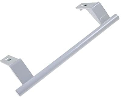 Liebherr Türgriff 7430670, kompatibel mit LIEBHERR, FAR, Ziehgriff, Edelstahl, gebürstet, Aluminium, Rund, 245 mm, 1 stück, indoor, Küche