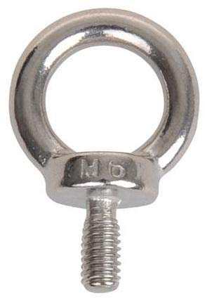 SEILFLECHTER Ringschraube M6 Edelstahl (aisi 316) 40 mm Silber