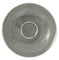 SELTMANN WEIDEN Untertasse - Durchmessser: 16,7 cm - Höhe 2 cm - Beat - Form: Rund mit Rillenrelief - moderner Stil - Perlgrau - Color Glaze