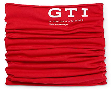 Volkswagen 5HV084303A645 Multifunktionstuch GTI Schal Tuch Allrounder Schlauchschal Halstuch Kopftuch Loop