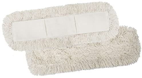 BSAFE 5pz Frangia in Cotone Normale, con Tasche, Radazza Pulizia Pavimento. (5, 60cm)