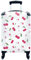 MuchoWow© Koffer Handgepäck Trolley Rollkoffer Kleine Reisekoffer mit 4 Rollen - Kirschen - Design - Aquarell - Cabin Size < 55x40x23 & 55x40x20 cm - Fotokoffer - Kabinenkoffer - Boardgepäck