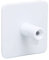 CHICIRIS Household Mixers Attachment Holders, Stand Mixer Attachment Holders, Vertical Hanging Type Quadrate White Mixer Attachments Accessories Holder for Kitchen