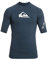 Quiksilver Mens All Time Rash Guard Shirt, Navy Blazer Heather, S EU
