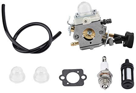 plplaaoo Gas-Laubbläser,Vergaser, Impeller-Gebläse-Vergaser-Set Ersatz, Stihl-Laubbläser-Rinnenaufsatz für Stihl-Bg86-Sh56-Sh56c-Sh86-Sh86c-C1m-S261b-Laubbläser