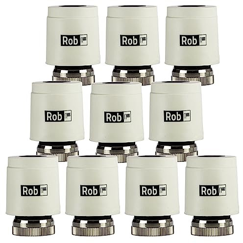ROB - Thermoelektrischer Stellantrieb für Fußbodenheizung Thermischer Stellantrieb M30X1,5 230 V NC - Automatischer Ventilsteuerung, FIRST OPEN Funktion, IP54, 3W, 5mm Hub - 10 Stück