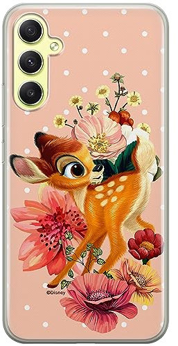 ERT GROUP Handyhülle für Samsung A34 5G Original und offiziell Lizenziertes Disney Muster Bambi 014 optimal an die Form des Handy angepasst, hülle aus TPU