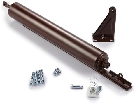 Ideal Security SK3015 Ferme-porte pneumatique lourd avec barre de torsion Marron