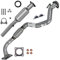 BESTPRICE 1x Abgasvorderrohr inkl. Katalysatormit Anbaumaterial, 1x Bügelschelle Kompatibel mit SEAT LEON (1M1), TOLEDO (1M2), VW BORA I (1J2), BORA Variant (1J6), GOLF 4 (1J1), GOLF 4 Variant (1J5)