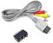 WICAREYO Cavo audio video AV composito da 1,8 m con adattatore 3RCA a scart convertitore cavo AV Switcher per Wii Wii U Console