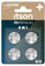 ITSON CR2025 batterie a bottone al litio, 3V, confezione da 4, consigliate per chiavi di auto