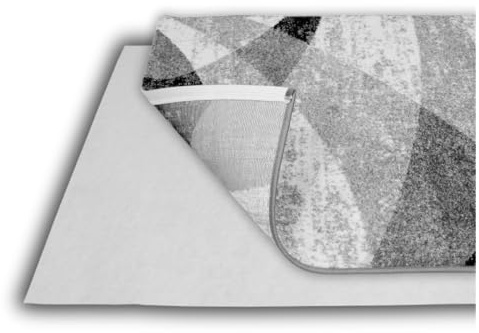 flex it Classic Slim 50x100 cm Antirutschmatte für Teppich Ohne Weichmacher - rutschfeste Teppichunterlage dünn klein für Eingangsteppich Hundeteppich Eingangsbereich Fussabtreter Schuhabstreifer