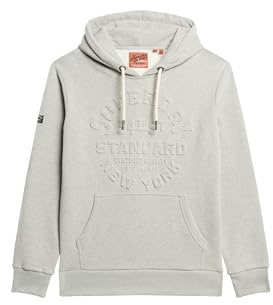 Superdry Herren Hoodie mit geprägter Logo-Grafik