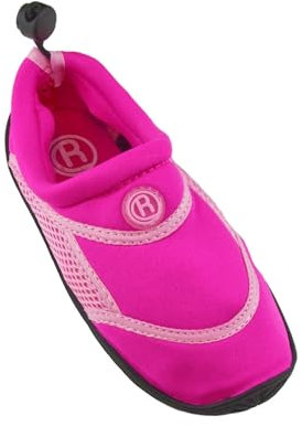 Rutscherlebnis Aqua-Schuhe schnelltrocknende Badeschuhe Unisex Wasserschuhe für Kinder (pink, EU Schuhgrößensystem, Grundschulkind, Numerisch, M, 27)