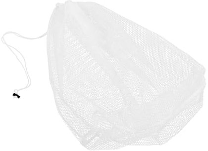 MUSISALY 2piezas Bolsa De Lavandería De Práctica Cuerda Organizador De Ropa Para Lavado Para Ropa Sucia y Color Blanco