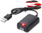 7.4V 2000-mAh USB-Ladekabel JST XH-3P Stecker mit LED-Anzeige und Überladeschutz, Balancer-Ladegerät für Li-Po, Li-Ion Akku und Batterie, RC Auto, Fahrzeug, Monstertruck, Airsoft-Spielzeug, Elektronik