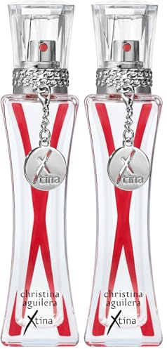 Christina Aguilera Xtina Eau de Parfum Spray für Frauen, Blumiger Duft mit Rosenblütennoten, 30ml (Packung mit 2)