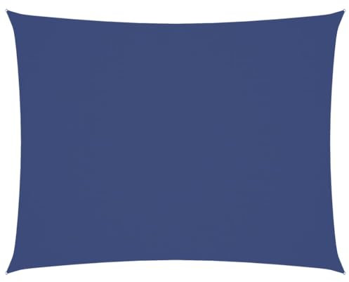 vidaXL Toldo de vela Oxford rectangular 5 x 6 m, color azul, toldos, toldos, toldos, toldos, toldos, toldos, toldos