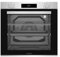 FXF808XAD - Forno elettrico multifunzione, 80 litri, colore nero/inox, classe energetica A