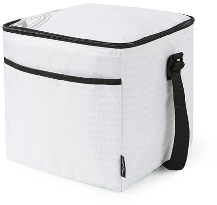 Nevera plegagle 20 L Blanco-Real Madrid