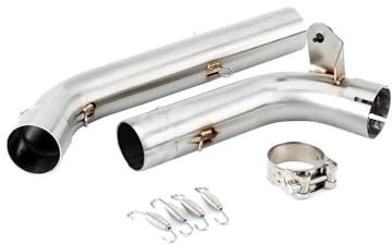 MNGNCBXWK Raccord Intermédiaire D'échappement 51 Mm pour Triumph pour Tiger 1050 Sport (2013-2020) Moto Silencieux D'échappement