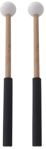 Osmond White Rubber Head Percussion Mallets for Xylophone and Glockenspiel, Percussion Instrument Accessories