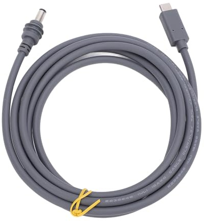 USB-C-auf-DC-Kabel (5,5 x 2,1 mm, 20 V, 5 A, 10 m) für Powerbanks mit PD-Anschluss, Typ-C-Eingang auf DC-Ausgang, geeignet für Laptops, LED-Verstärker, Roboter und tragbare Ladelö
