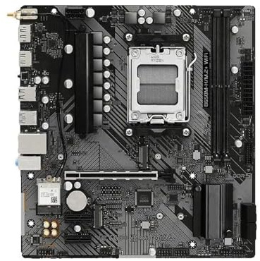 scheda madre Fit For Asrock B650M-H/M.2+ WiFi Micro-ATX AMD B650, Ryzen serie 7000/8000/9000 Processori CPU AM5 Scheda madre