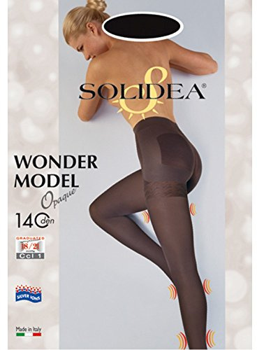 Wonder Model 140 Opque Kompressionsstrümpfe mit Bauch- und Unterstütze