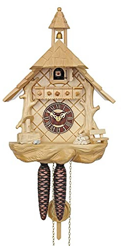 Adolf Herr Kuckucksuhr - Schwarzwaldhaus Handgeschnitzt