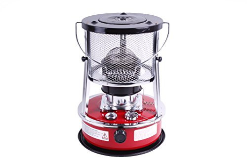 Poêle à Pétrole Sans électricité, 4.5L Chauffage Petrole Interieur avec Protection de Renversement, Chauffage d'appoint Economique, Poêle à Pétrole à Mèche 3, Portable Chauffage Camping, Terrasse