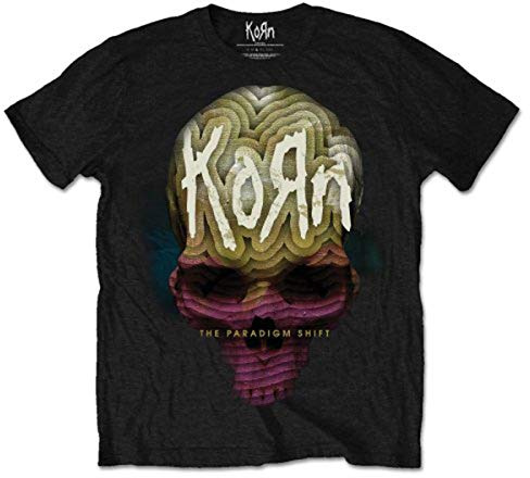 Korn Men's Death Dream Short Sleeve T-Shirt, Black, Medium
