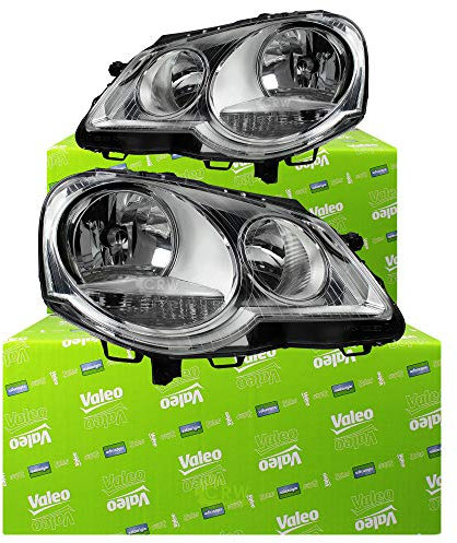 Valeo Scheinwerfer Set Satz VW Polo 9N3 Bj. 05-09 H7/H1 + Motoren