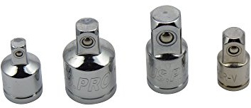 US PRO 4pc Socket Adapter Adaptor Set 1/4 3/8 1/2 1692