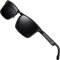 ATTCL Polarisierte Fahren Sonnenbrille Herren Al-Mg Metall Rahme Ultra Leicht 6500 Black UV400 CAT 3 CE