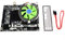 ASHATA Ensemble de Cartes Mères pour Ordinateurs de Bureau X58 Ensemble de Cartes Mères de Processeurs X5650 pour Processeur 8G