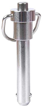 Almencla Edelstahl Kugelsperrbolzen Steckbolzen, Φ 6 mm, Hohe Härte, Verschleißfest - 30mm