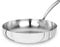 Pentole Agnelli Padella Svasata Alta Alu-Inox per induzione 1907 con Manico Tubolare Inox, diam. 28cm