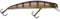 Angel-Berger Wild Devil Baits Zander Wobbler Kunstköder Flachläufer Hardbait (Ghost Perch, 10 cm)