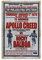 CUQ Rocky Balboa Vs Apollo Motivierendes Vintage-Poster, Heimdekoration, Wanddekoration, Geschenk, Leinwand, Wandkunst, Schlafzimmer, 20 x 30 cm