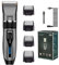 Haarschneidemaschine Profi, Haarschneider Herren & Barttrimmer, USB Aufladung Akku Friseurschneider mit LED Anzeige, Elektrischer Haarschneider Haircut Kit für Home DIY Barber Salon