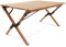 Human Comfort Campingtisch Fixin M Rolltisch Lamellen Falttisch Holz 105 x 70 cm