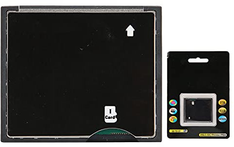 Speicherkarte auf CF, Micro-Speicherkarte auf CF-Karte, Adapter für Hochgeschwindigkeitskameras für D100, D200, D300, D70, D700, D800, D810 (Einzelnes TF zu CF (10251))