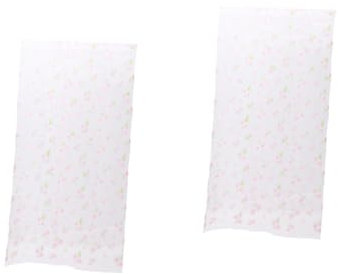 MAGICLULU 2 Tende Decorative a Rete con Foglie Floreali Facili da Appendere 1 M per Camera da Letto Soggiorno Porta Scorrevole