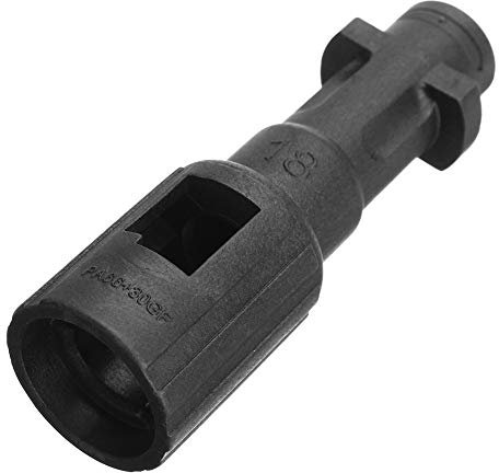 Bayonet Fitting Converter Adapter for Lavor Kew Nilfisk Alto to Karcher K Series Pressure Washer Black