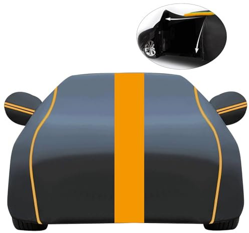 Hagelschutzplane Auto Für Audi A3 A4 A5 Cabrio, Autoabdeckung Outdoor, Auto Abdeckplane Wasserdicht, Autogarage Abdeckung, Atmungsaktiv, Uv Beständig, Reißfest Und Langlebig (Color : 3, Size : ADD C