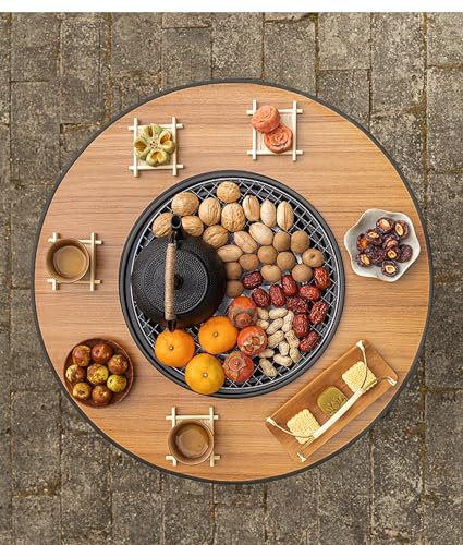 Barbacoa De Carbón,Barbacoa Coreana De Acero Inoxidable Antiadherente, Cocina De Carbón Portátil Para Exteriores, Camping, Picnic Y Fiestas En Interiores (Color : Style4)