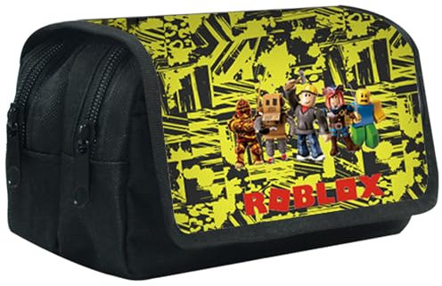 YCWSSB Federmäppchen,Cartoon Federmäppchen,Federtasche,Kinder Große Kapazität Stift Tasche, Doppel-Reißverschluss, für Teenager Studenten Büro Schulbürobedarf