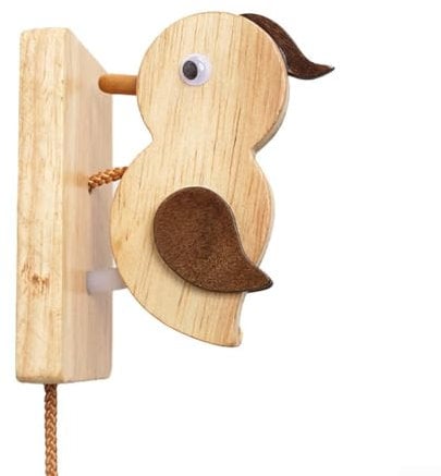 EXTRWORY Doorbell Wall Decoration Doorbell for Home Funny Wooden Door Bell Waterproof